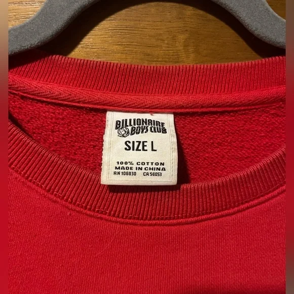 Billionaire Boys Club Astronaut Helmut Head Sweatshirt - Size Large - Picture 5 of 5